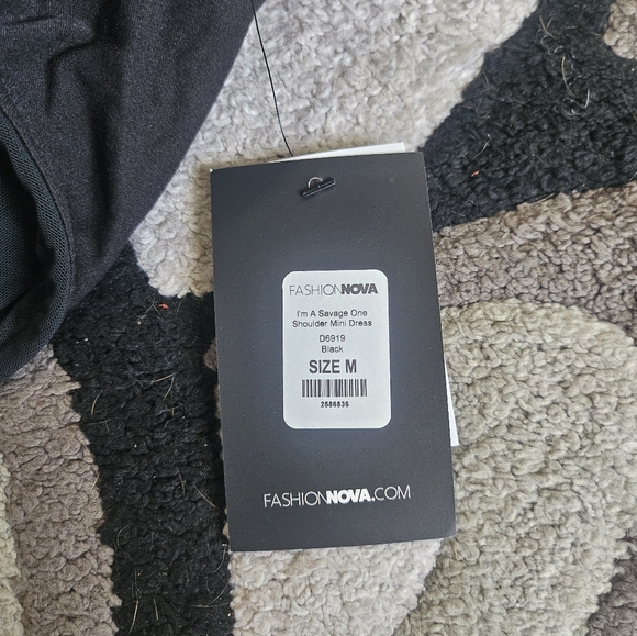 Fashion Nova One Shoulder Dress - Picture 6 of 7